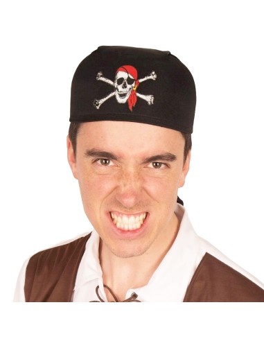 Chapeau pirate tête de mort