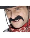 Moustache cow-boy noire