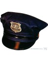 Casquette police américaine noire