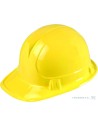 Casque de chantier jaune