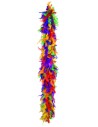 Boa plumes multicolores