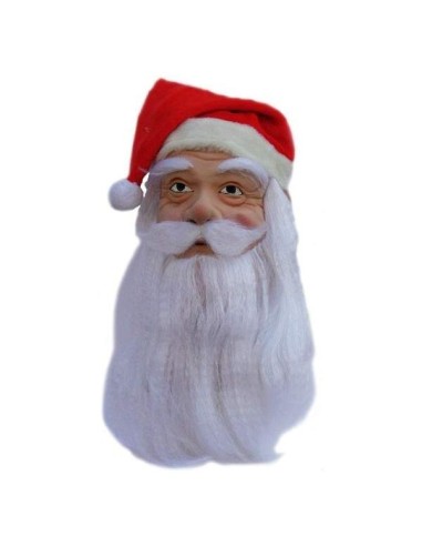 Masque Père Noël avec bonnet