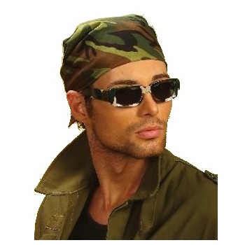 Bandana camouflage militaire