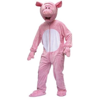 Déguisement peluche de cochon