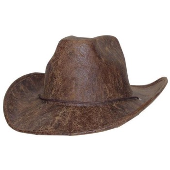 Chapeau cow-boy marron