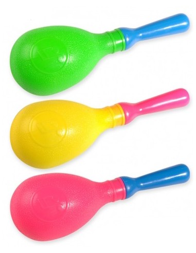 Maxi maracas plastique