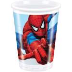 8 gobelets plastique Spiderman