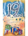 Carte Joyeux Anniversaire 19 ans