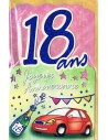 Carte Joyeux Anniversaire 18 ans