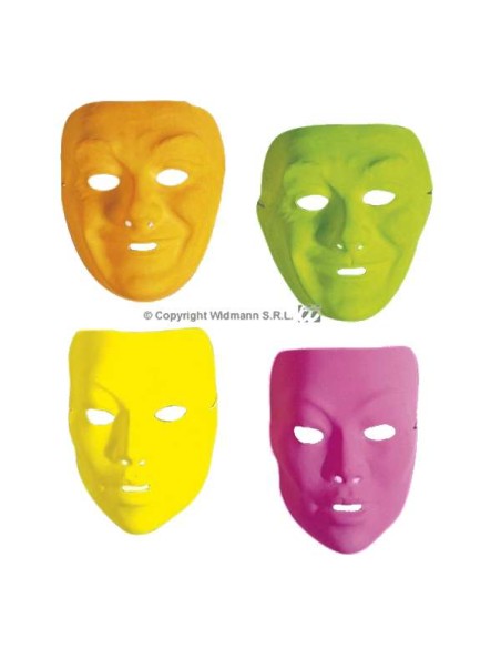 Masque couleur fluo