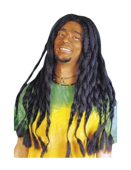 Perruque rasta noire