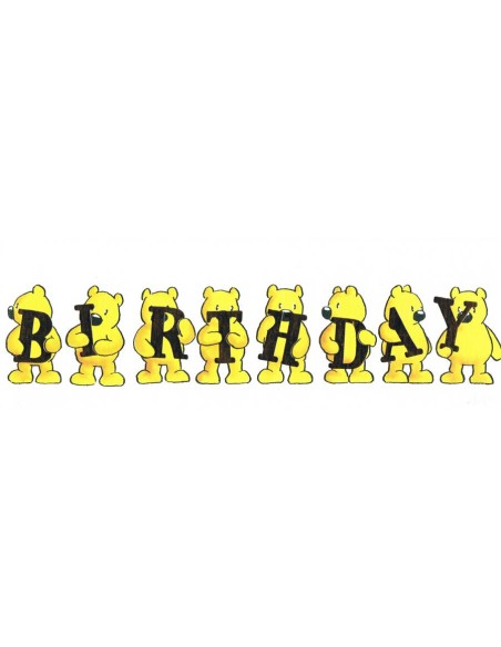 Carte pliante happy birthday