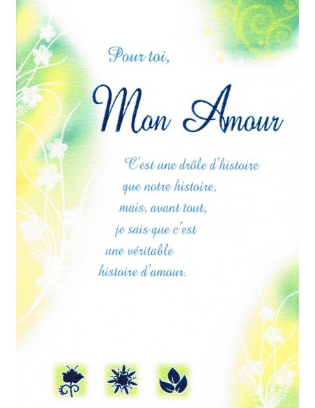 Carte pour toi mon amour