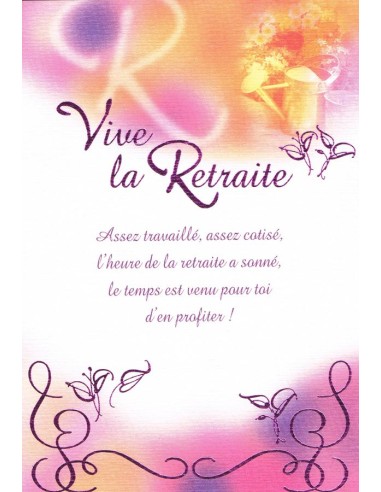 Carte vive la retraite