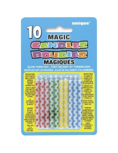 10 bougies magiques