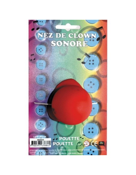 Nez de clown sonore