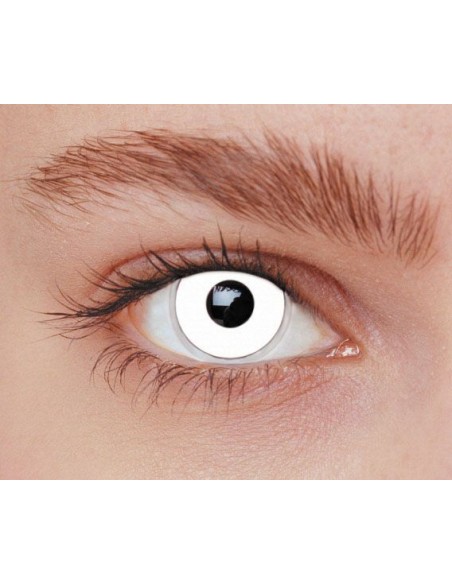 Lentilles iris blanc