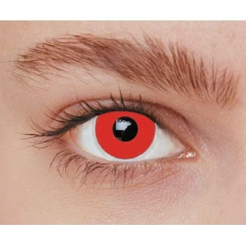 Lentilles iris rouge