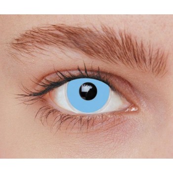 Lentilles iris bleu