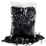 Sachet confettis noirs 200g