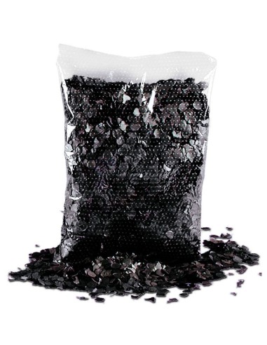 Sachet confettis noirs 200g