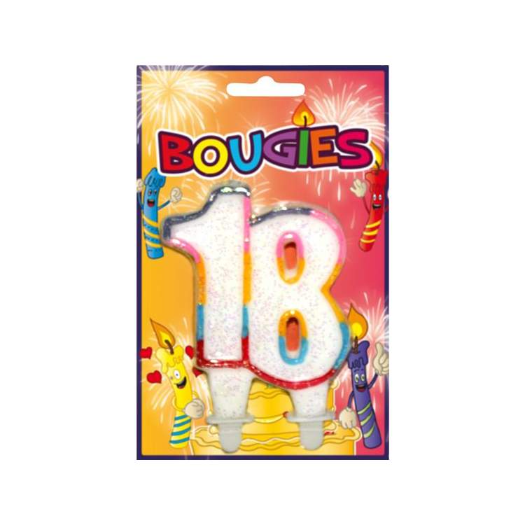 Bougie : 18 ans