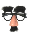 Lunettes Groucho avec nez et poils